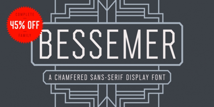 Bessemer font preview