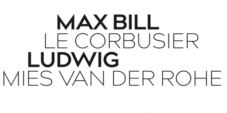 bill corporate font preview