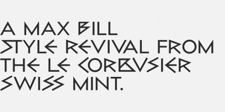 Bill Display font preview