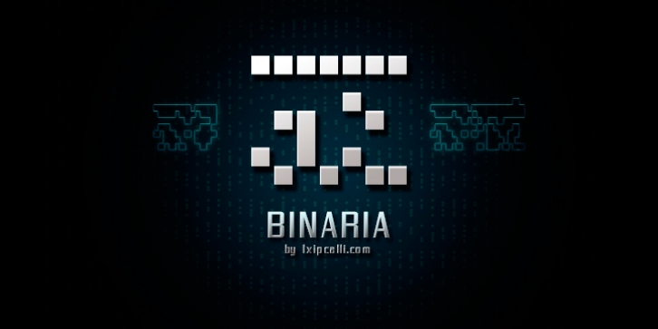 Binaria font preview