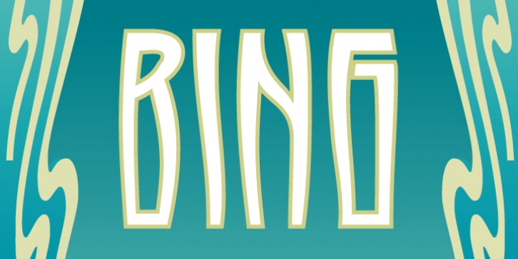 Bing font preview