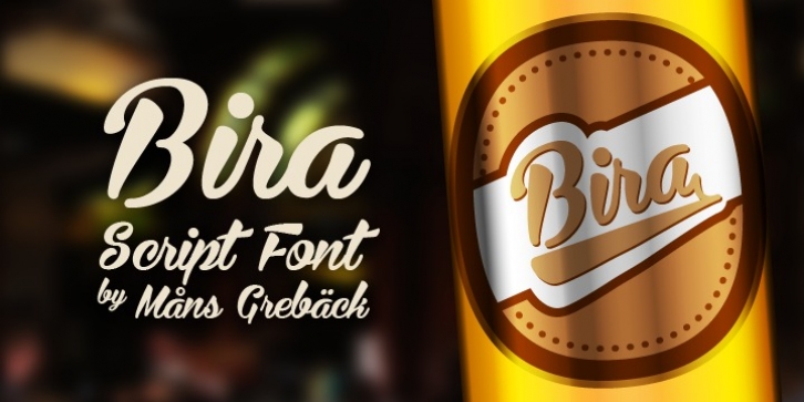 Bira font preview