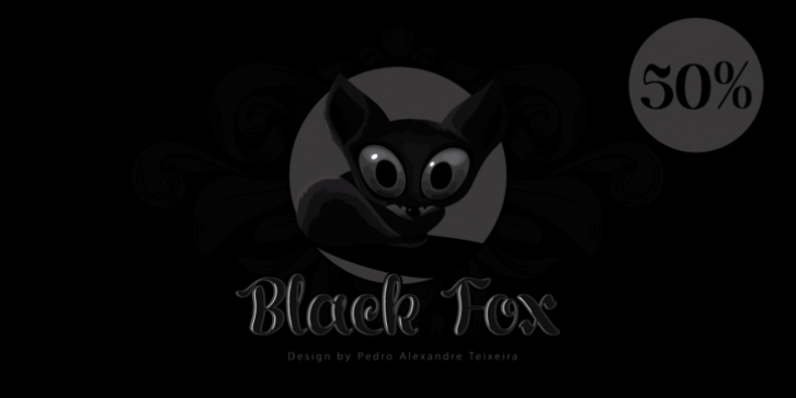 Black Fox font preview