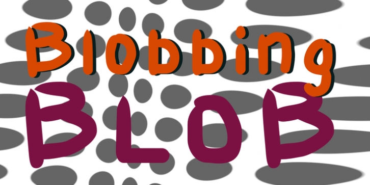 Blobbing font preview