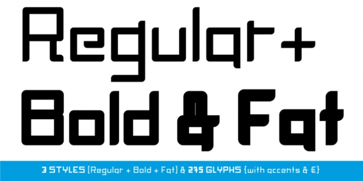 Block Head font preview