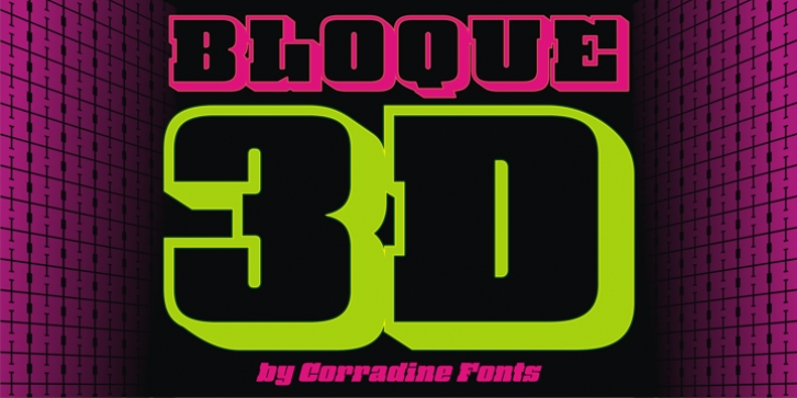 Bloque font preview