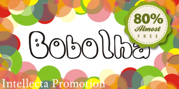 Bobolha font preview