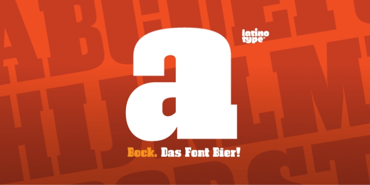 Bock font preview