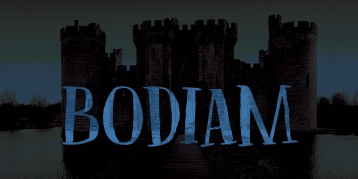 Bodiam font preview