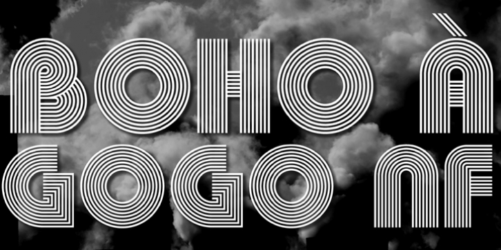 Boho A Gogo NF font preview