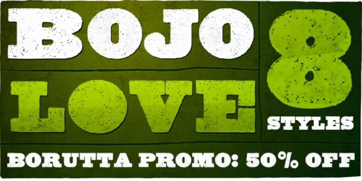 BOJO font preview