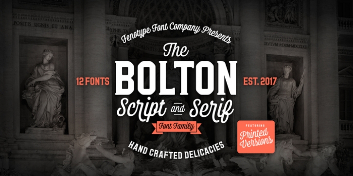 Bolton font preview