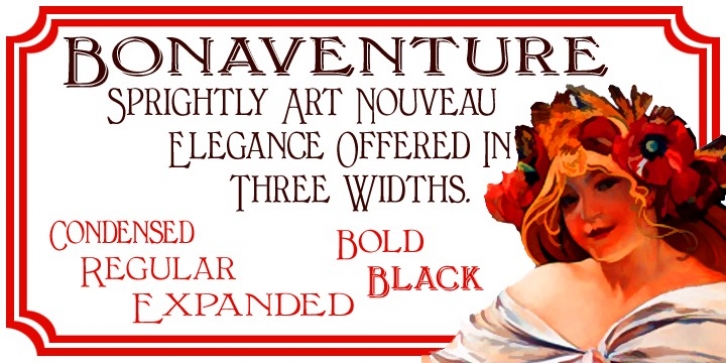 Bonaventure font preview