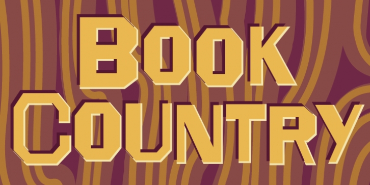 Book Country font preview