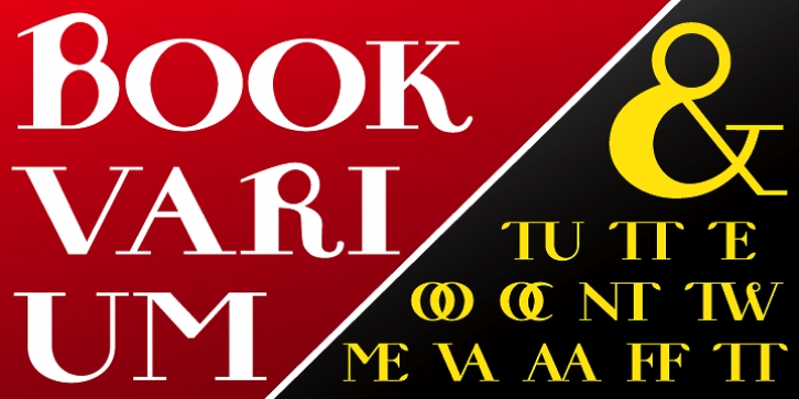 Bookvarium Roman font preview