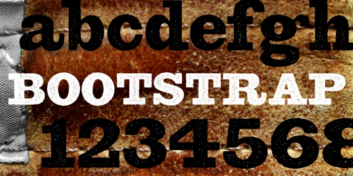 Bootstrap font preview