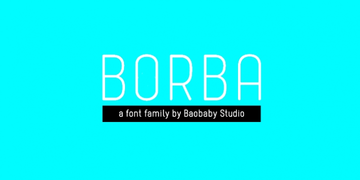 Borba font preview