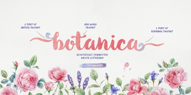 Botanica font preview