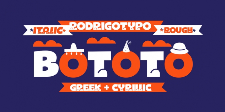 Bototo font preview