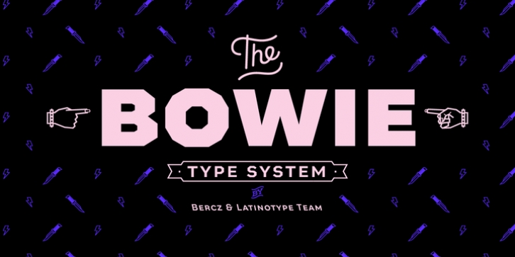 Bowie font preview