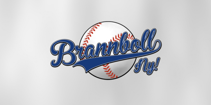 Brannboll Ny font preview