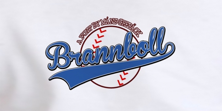 Brannboll font preview