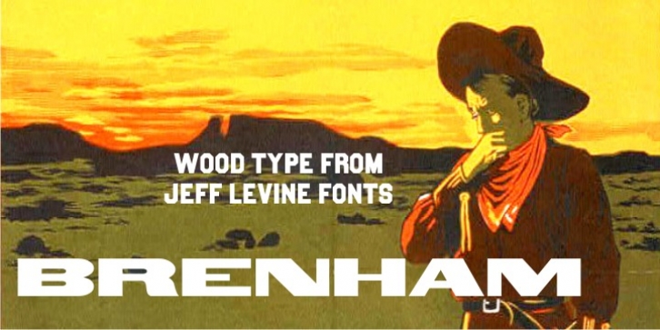 Brenham JNL font preview