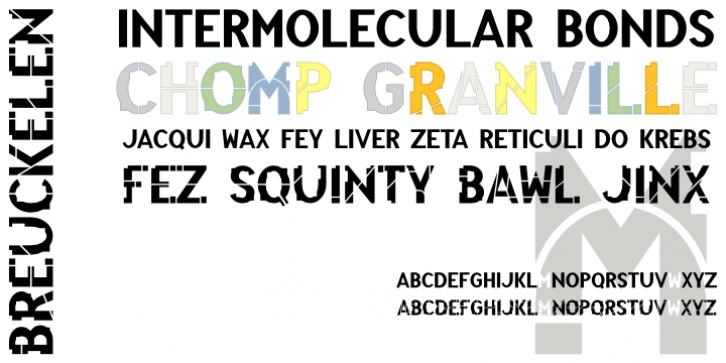 Breuckelen font preview