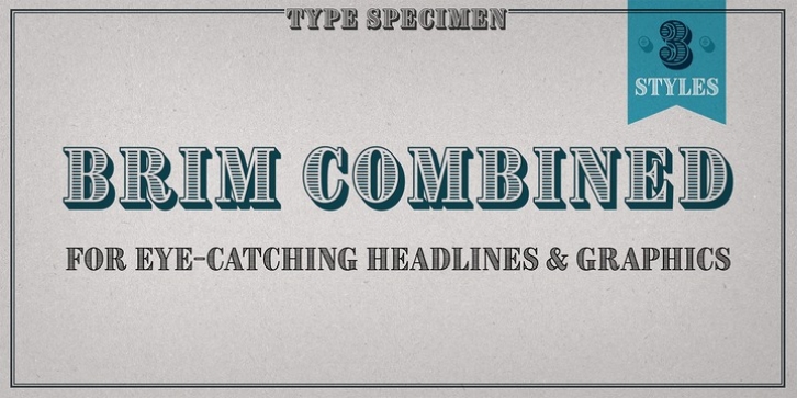 Brim Combined font preview