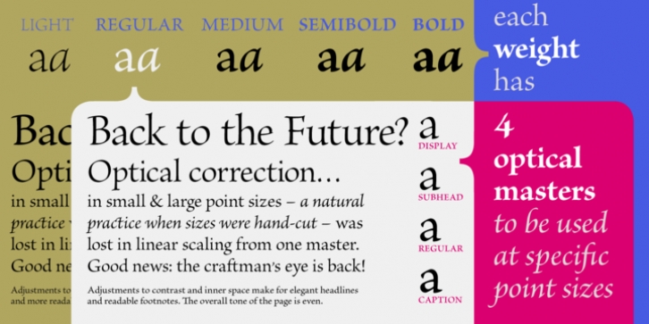 Brioso Pro font preview