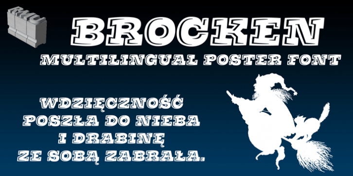 Brocken font preview