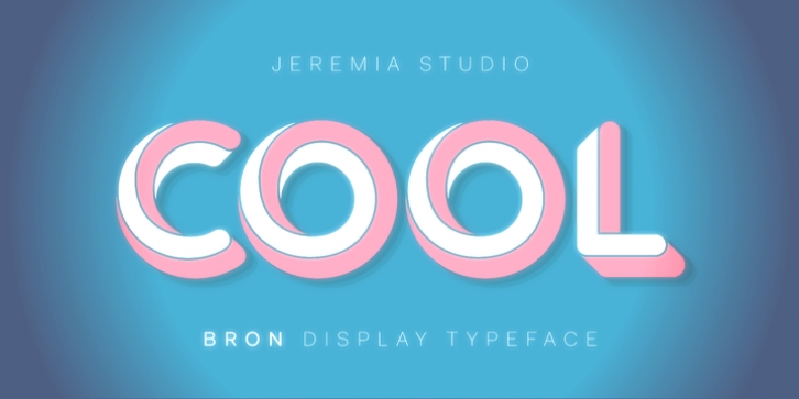 Bron font preview
