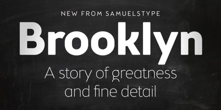 Brooklyn Samuels No. 5 font preview