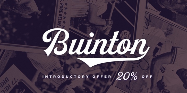 Buinton font preview