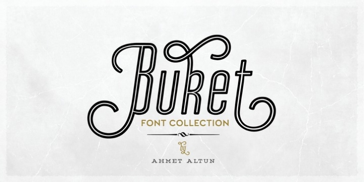 Buket font preview