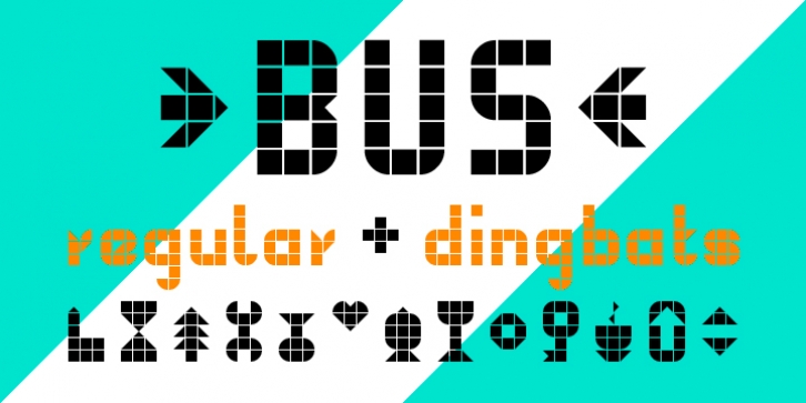 Bus font preview
