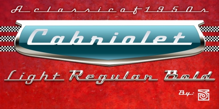 Cabriolet font preview