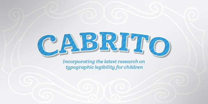 Cabrito font preview