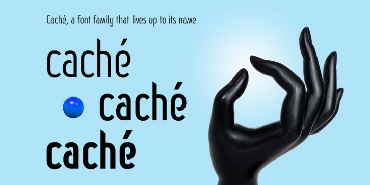 Caché font preview