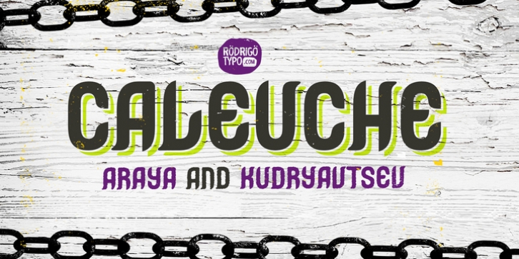 Caleuche font preview