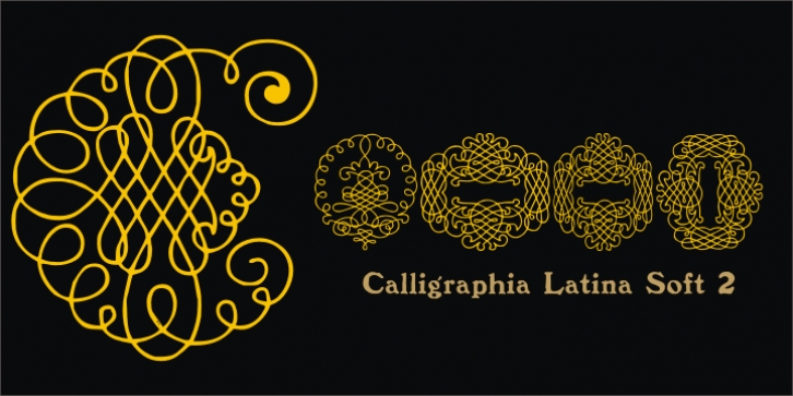 Calligraphia Latina Soft 2 font preview