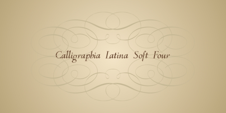 Calligraphia Latina Soft 4 font preview