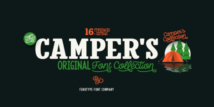 Camper font preview