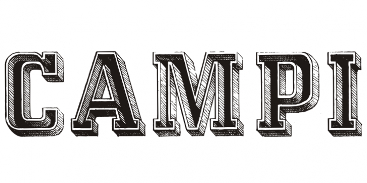 Campi font preview