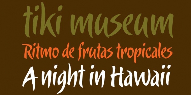 Candombe Pro font preview