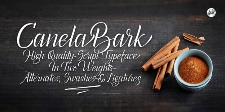 Canela Bark font preview