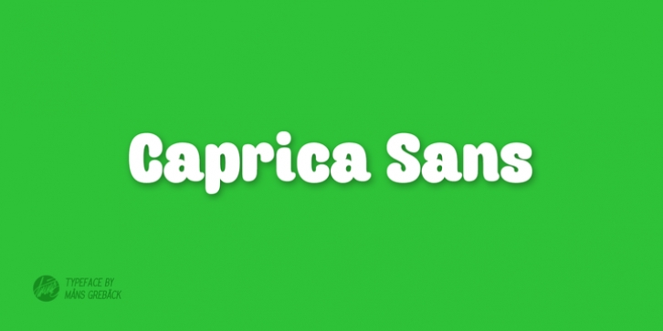 Caprica Sans font preview