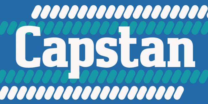 Capstan font preview