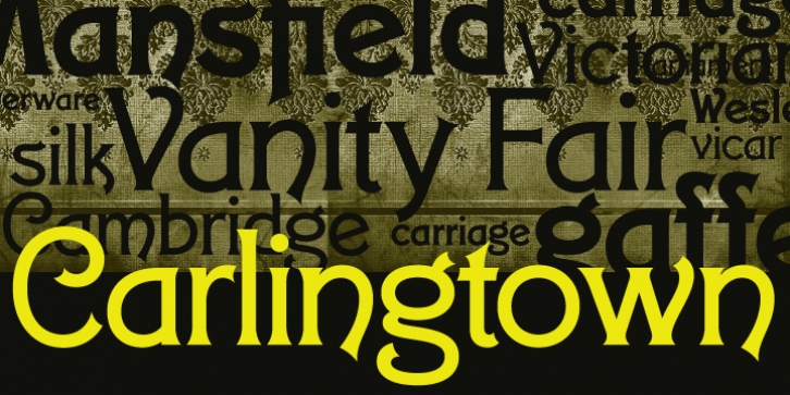 Carlingtown font preview