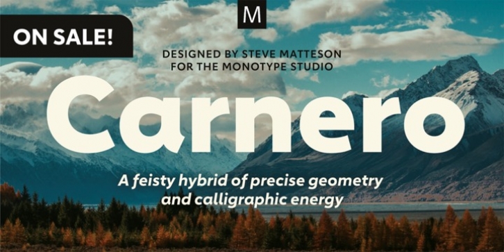 Carnero font preview